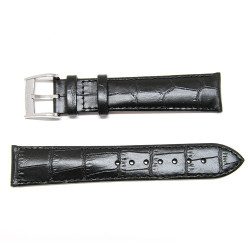 BAAC82 - Cinturino Louis Erard Pelle Nera 20mm