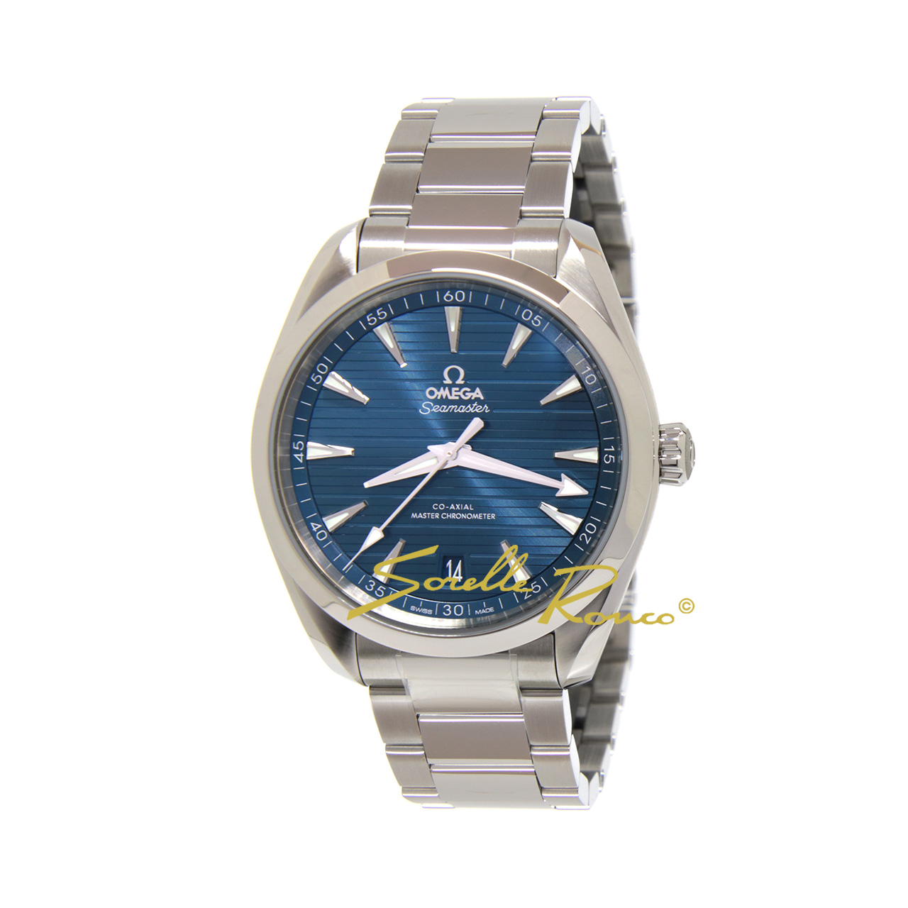 Aqua Terra Automatico Blu 150m Master Chronometer 41mm 