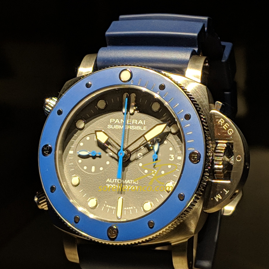Submersible Chrono Guillaume Néry PAM 982