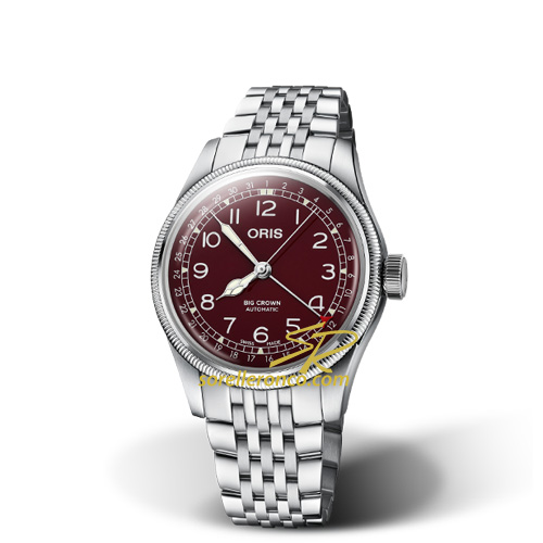 Big Crown Pointer Date 40mm Acciaio Rosso