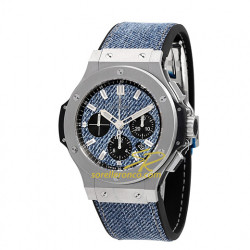 301.SX.2770.NR.JEANS16 - HUBLOT Jeans Steel 44mm Limited Edition