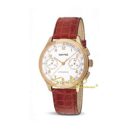 30056 OR - EBERHARD Old Flyer Chrono Oro Rosso 18kt Carica Manuale