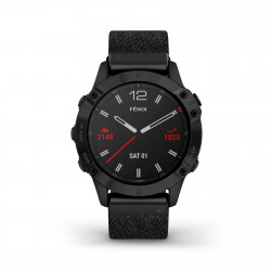 010-02158-17 - Smartwatch Garmin Fenix6 Nero 47mm Cinturino Nylon