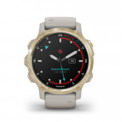 010-02403-01 - Smartwatch Garmin Descent Mk2S Light Gold 43mm