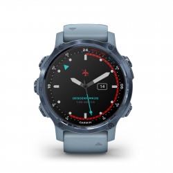010-02403-07 - Smartwatch Garmin Descent Mk2S Mineral Blue 43mm