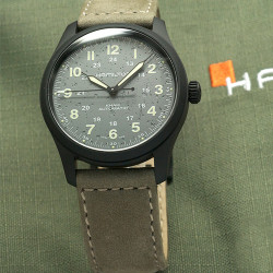 H70215880 - Hamilton Khaki Field Titanio Grigio 38mm
