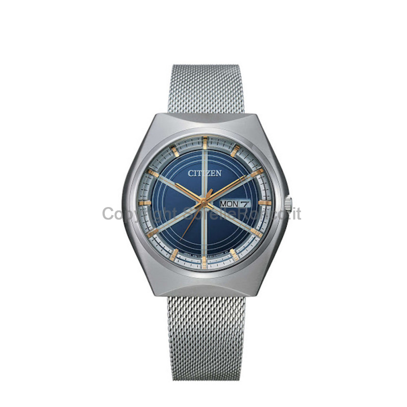 CITIZEN CRYSTRON 1974 38MM BLU SPECIAL EDITION
