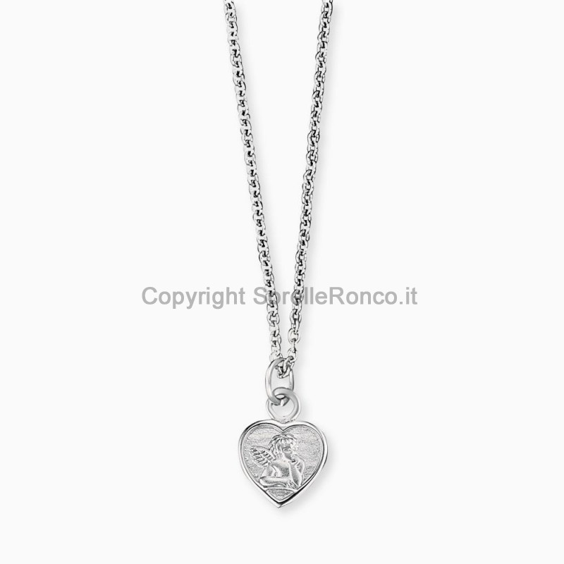 COLLANA ENGELSRUFER CUORE ANGELO