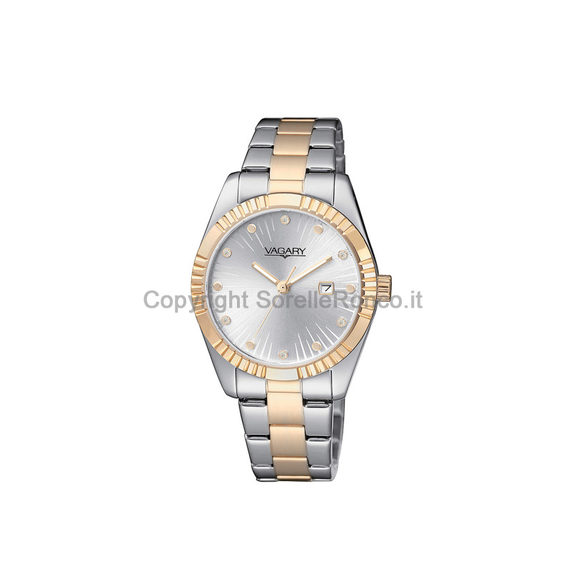 VAGARY TIMELESS LADY ARGENTO 31MM BICOLOR