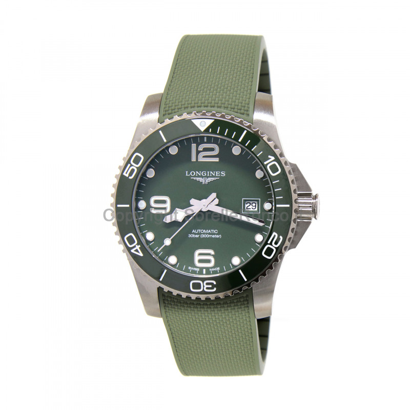 LONGINES HYDROCONQUEST VERDE 41MM GOMMA