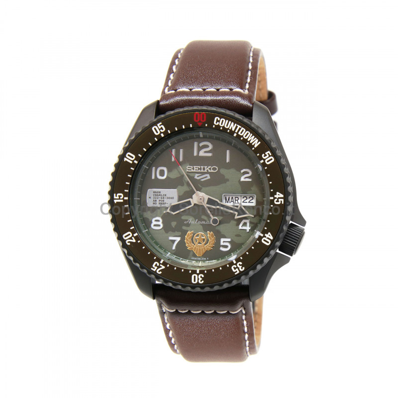 SEIKO 5 STREET FIGHTER 42,5MM GUILE CAMUFLAGE