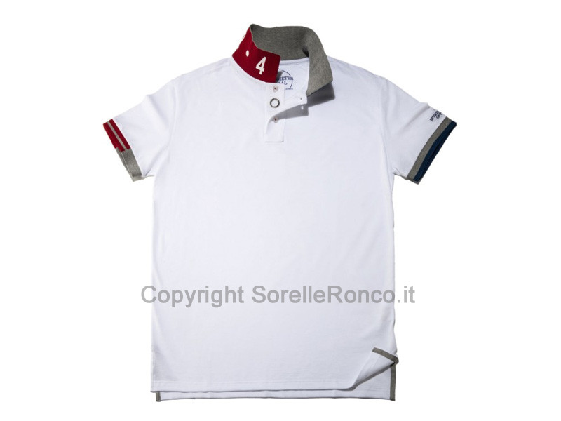 MAGLIA POLO SPEEDOMETER OFFICIAL BIANCA