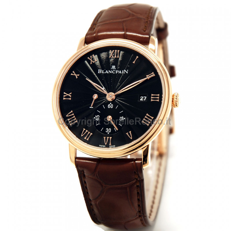 BLANCPAIN - VILLERET ULTRAPLATE ORO ROSSO