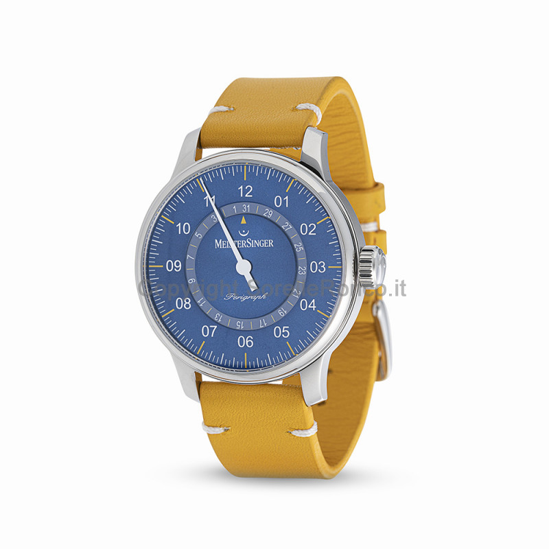 MEISTERSINGER PERIGRAPH 43MM BLU LIMITED EDITION