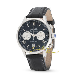 31956.8 CP - EBERHARD Extra-Fort Grande Taille Ruota Colonne 41mm Nero