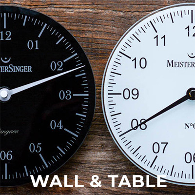 Collezione Orologi meistersinger Wall & Table Clocks