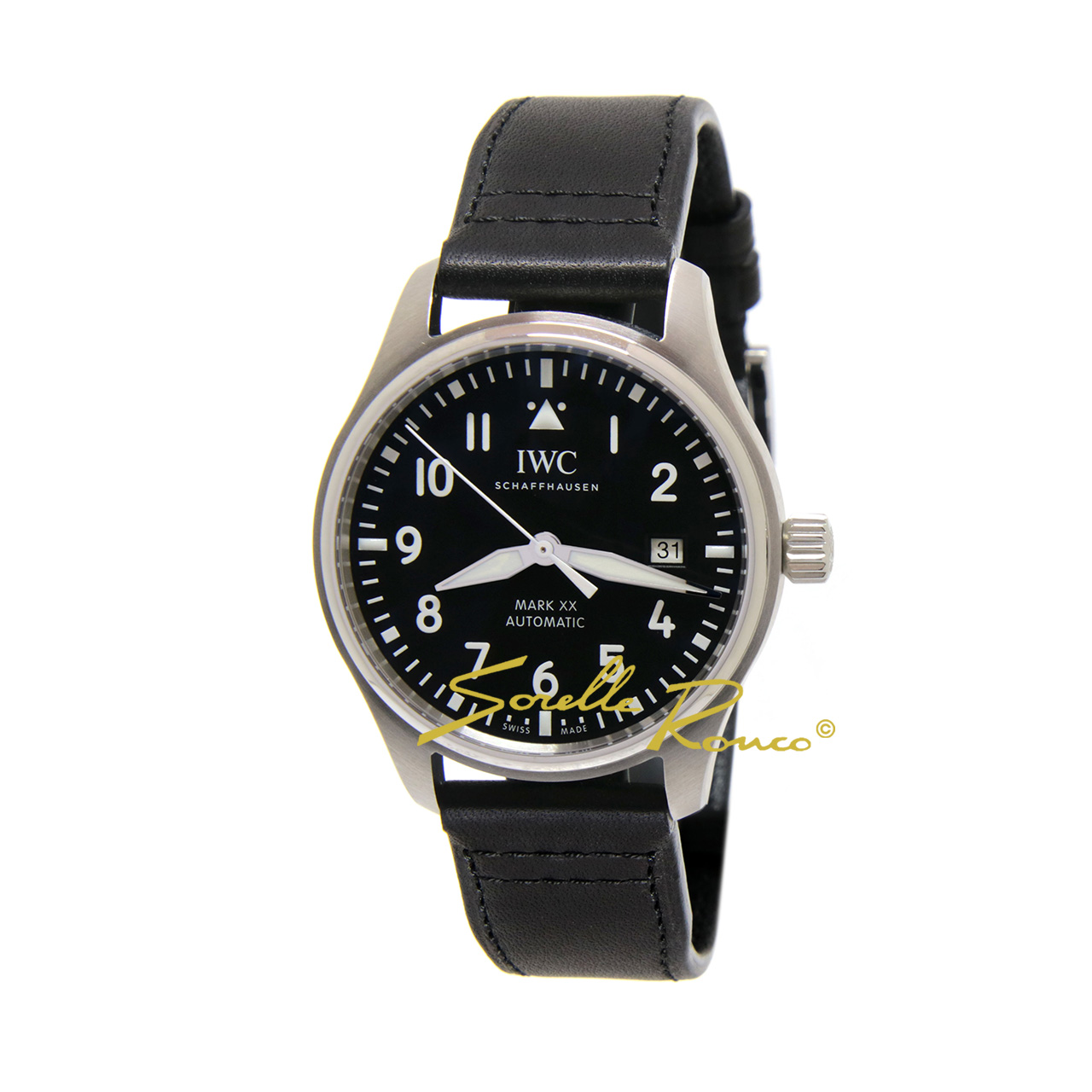 Pilot's watch mark xx automatico nero cuoio