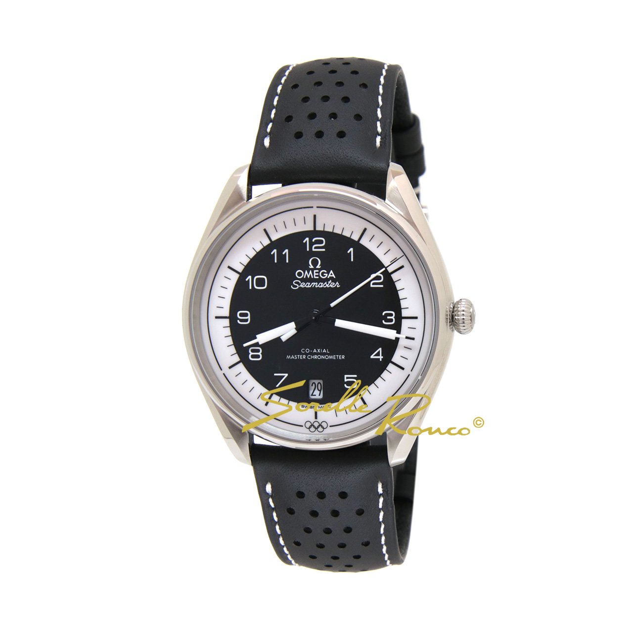Seamaster Olympic Official Timekeeper 39mm Pelle Nero L.E.