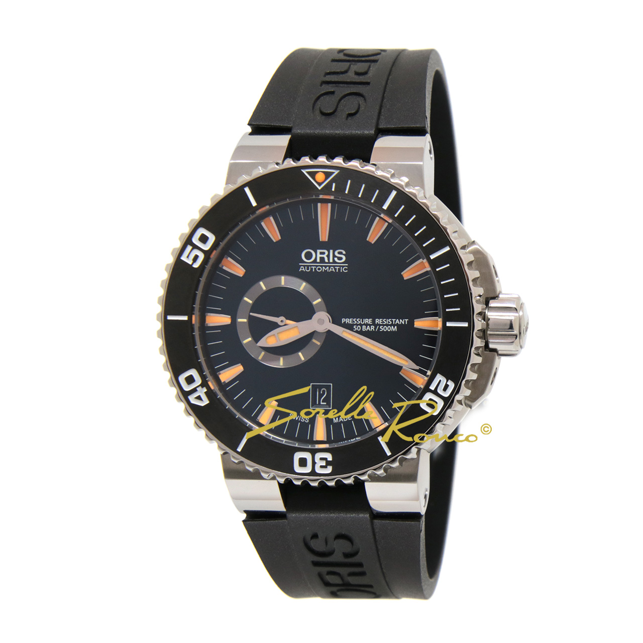 Aquis Small Second Date 46mm