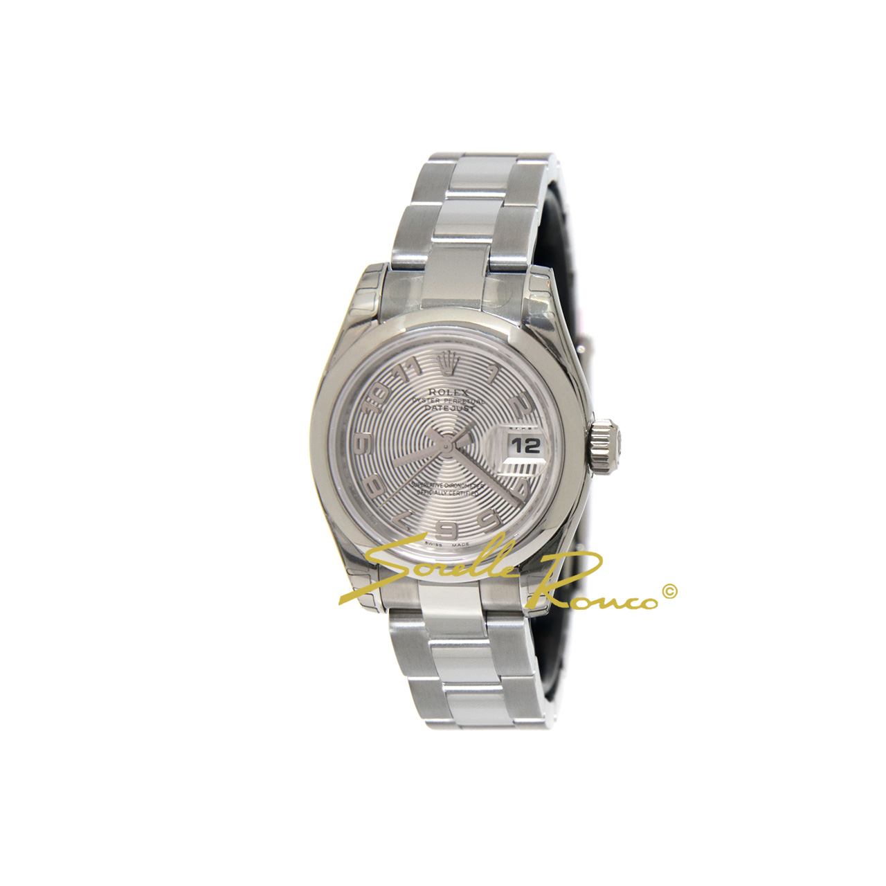 Lady Datejust 26mm Oyster Argento