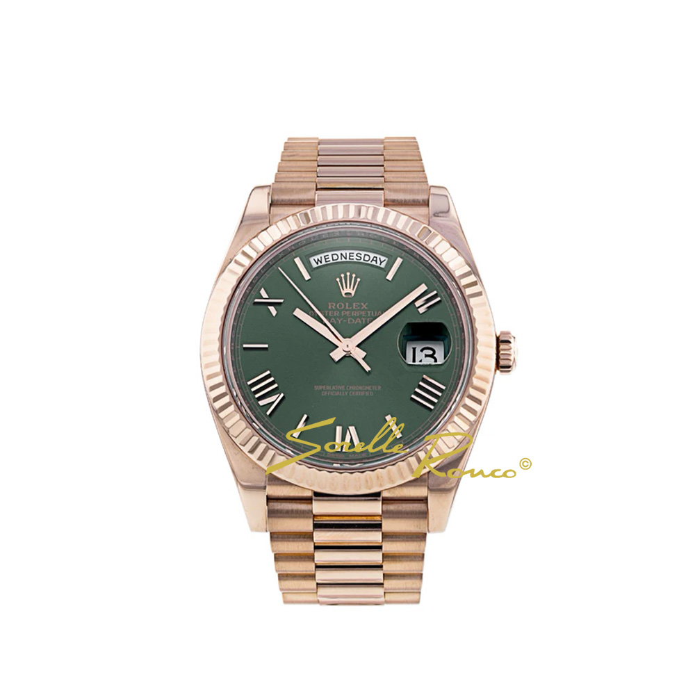Oyster Perpetual Day-Date Verde 40mm President